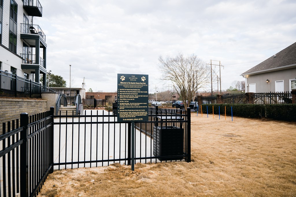 Dog Park at The Quarter House, Jackson