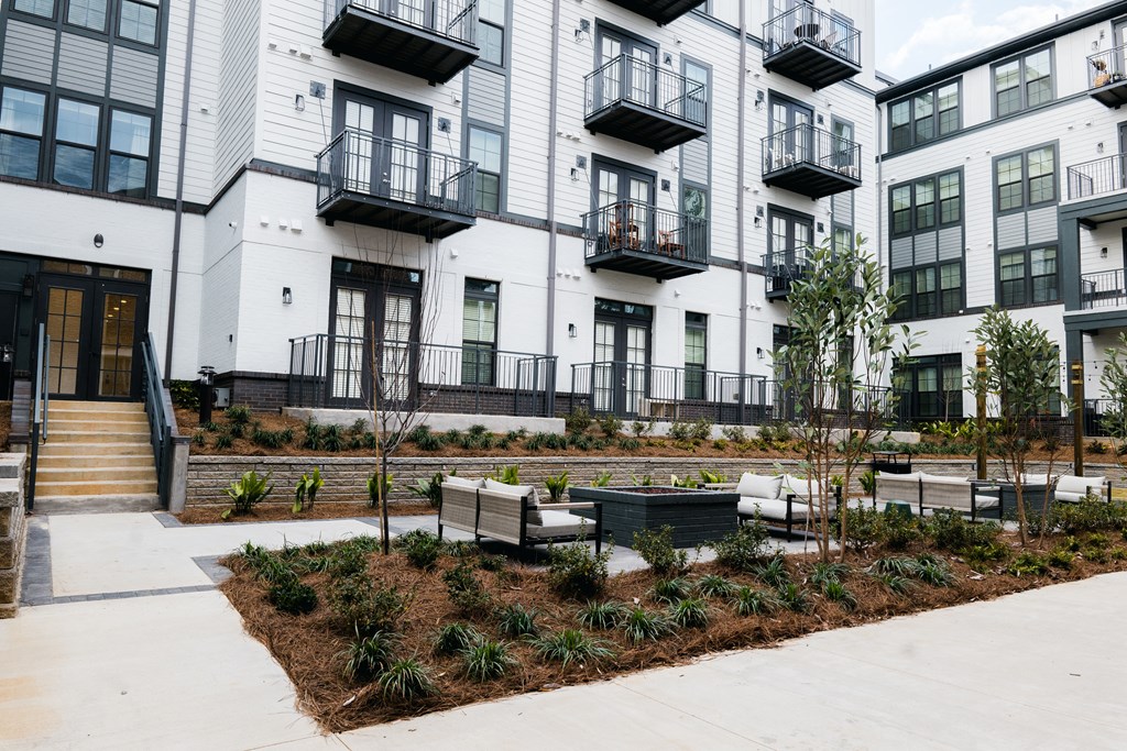 Outdoor Lounge at The Quarter House, Jackson