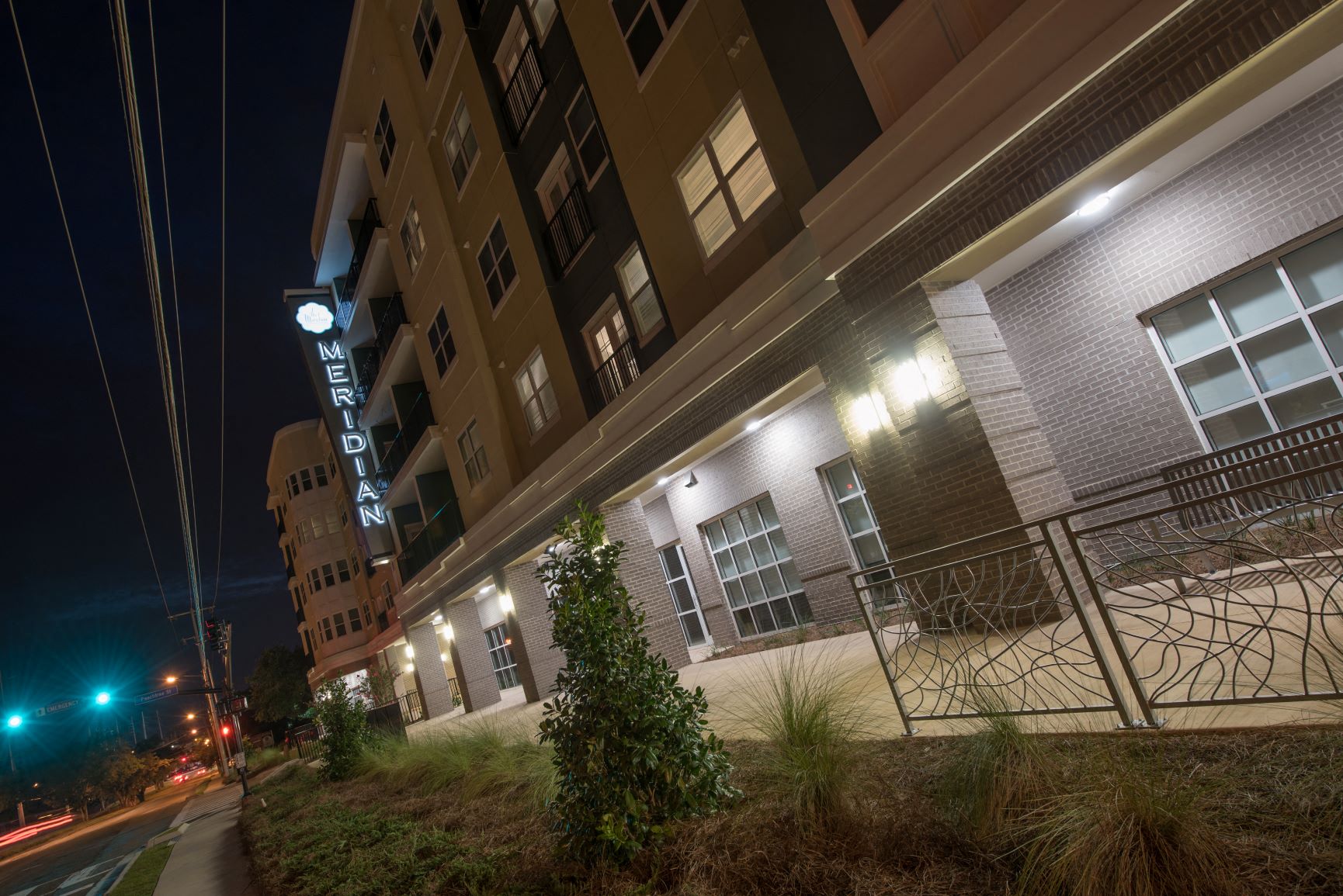 the building in which the hotel is located