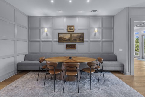 dining room with a round table at Eastover Commons Residential, Mississippi, 39216