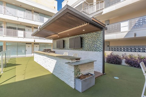 Grilling area