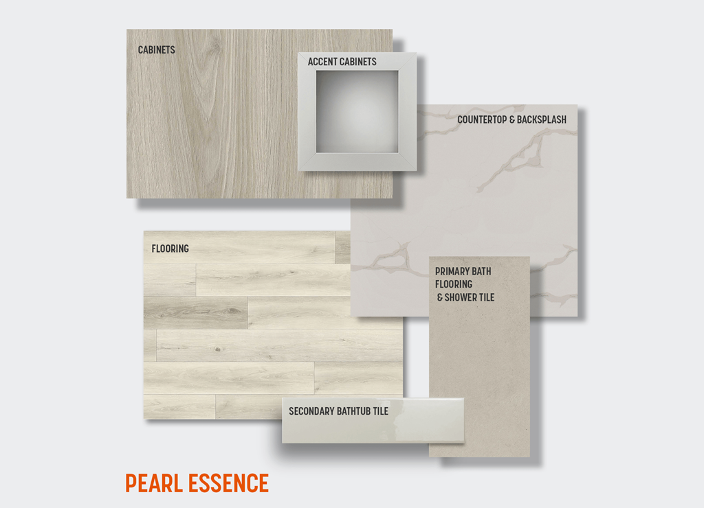 A bathroom design layout with the name