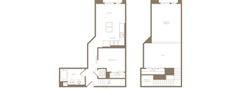 A01L Floor Plan at The Q Playa, Los Angeles, California