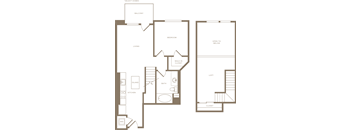 A05L Floor Plan at The Q Playa, Los Angeles