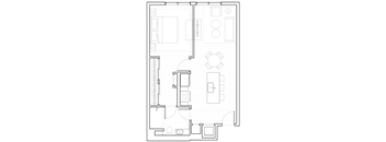 A2 Floor Plan at The Q Topanga, California