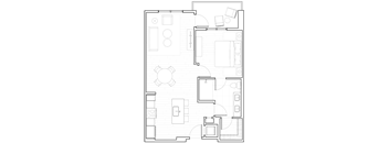 A3 Floor Plan at The Q Topanga, California, 91367