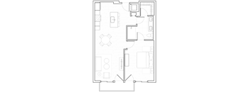 A4 Floor Plan at The Q Variel, California