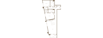 B12 Floor Plan at The Q Playa, California