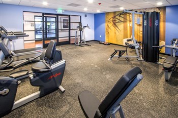 State-of-the-Art Fitness Center State-of-the-Art Fitness Center at Le Blanc Apartment Homes, California, 91304 - Photo Gallery 5