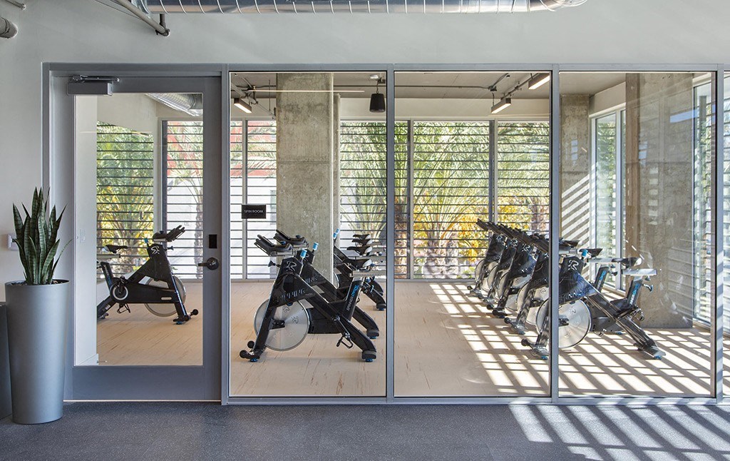 Spin Studio at the Q Variel in Woodland Hills