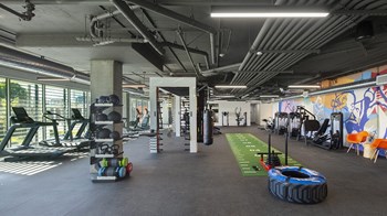 7,000 sq ft fitnes s center 7,000 sq ft fitnes s center at The Q Variel, Woodland Hills, CA, 91367 - Photo Gallery 2