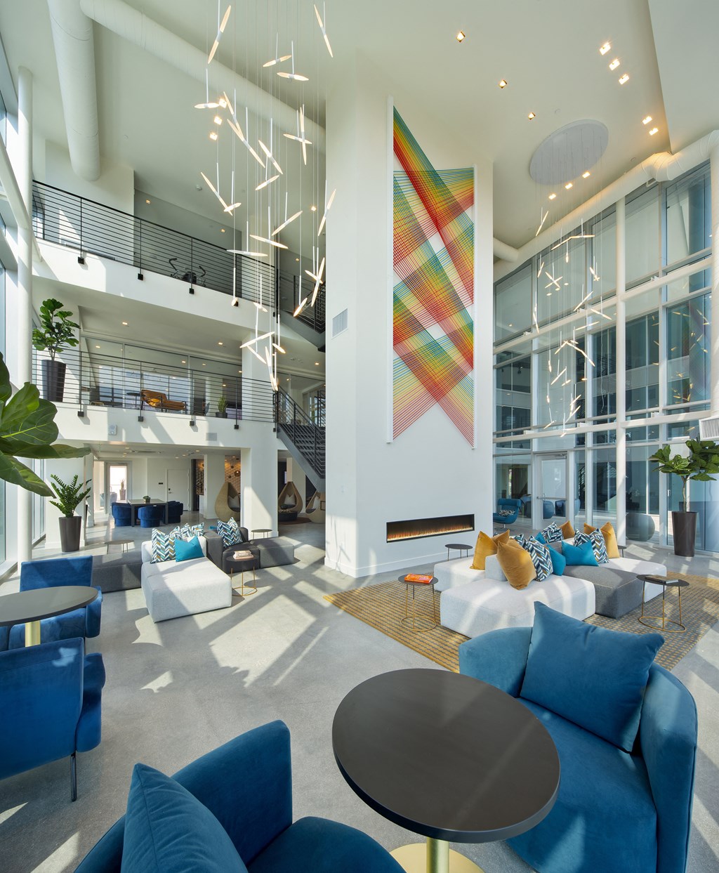 Community Clubhouse at The Q Topanga, Woodland Hills, 91367