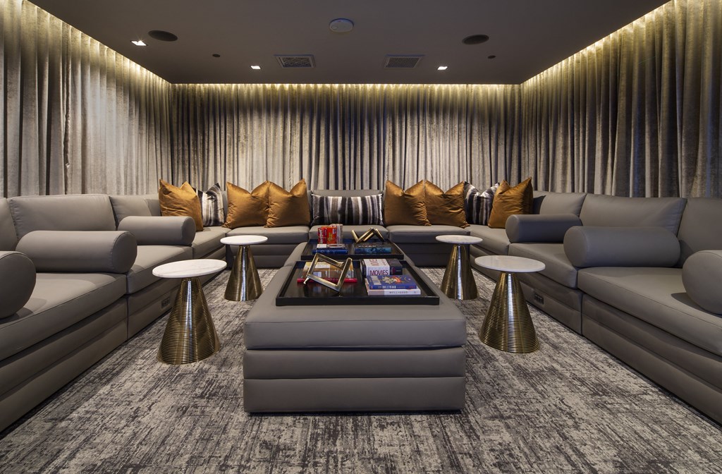 Private Cinema Screening Room  at The Q Topanga, California, 91367