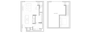 Loft 1 Floor Plan at The Q Variel, California, 91367