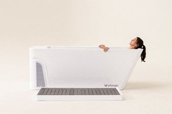 a woman sticking her head out of a computer monitor