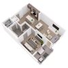 A FOUR Floor Plan A FOUR Floor Plan at The Q Variel, Woodland Hills, California