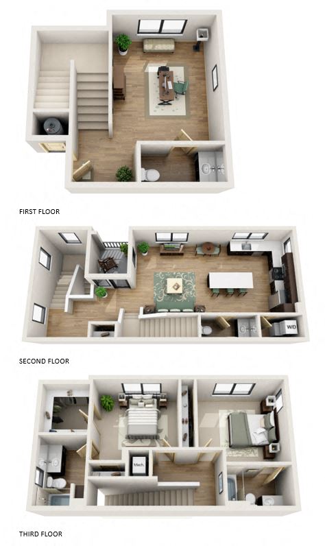 B7 Floor Plan  at 56 North, Phoenix, Arizona