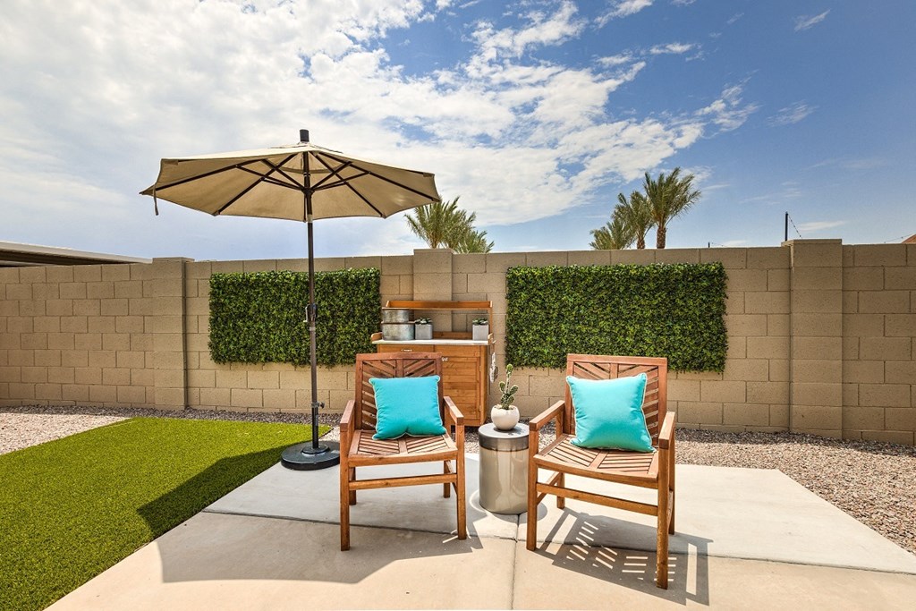 Private Backyard at Pillar Lago