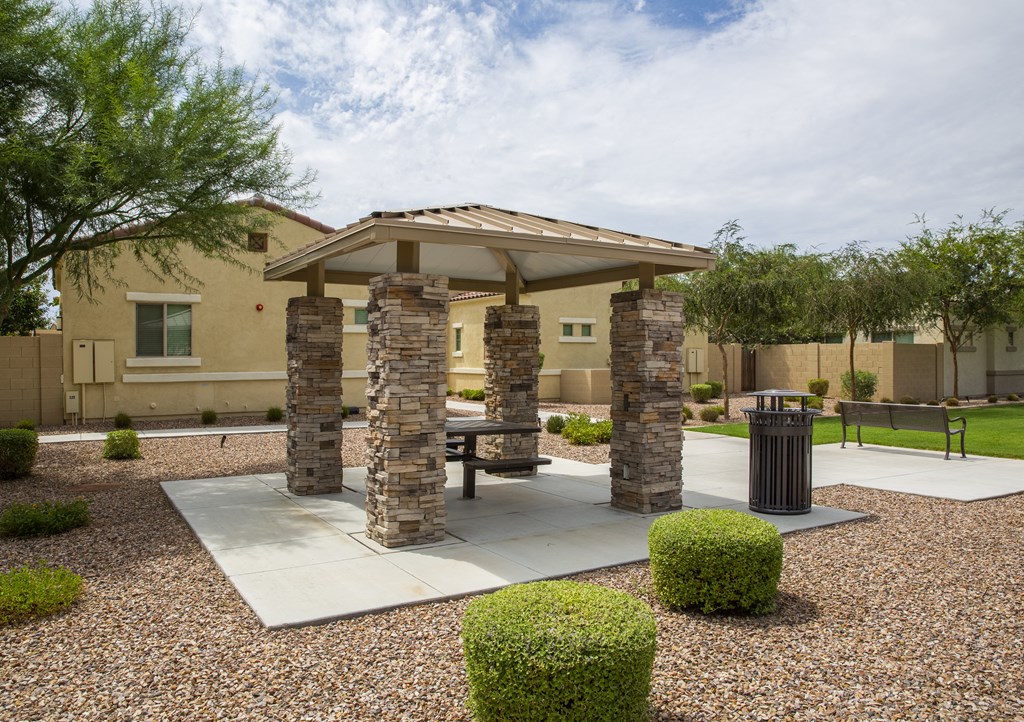 Court yard at Chandler Heights, Chandler, AZ