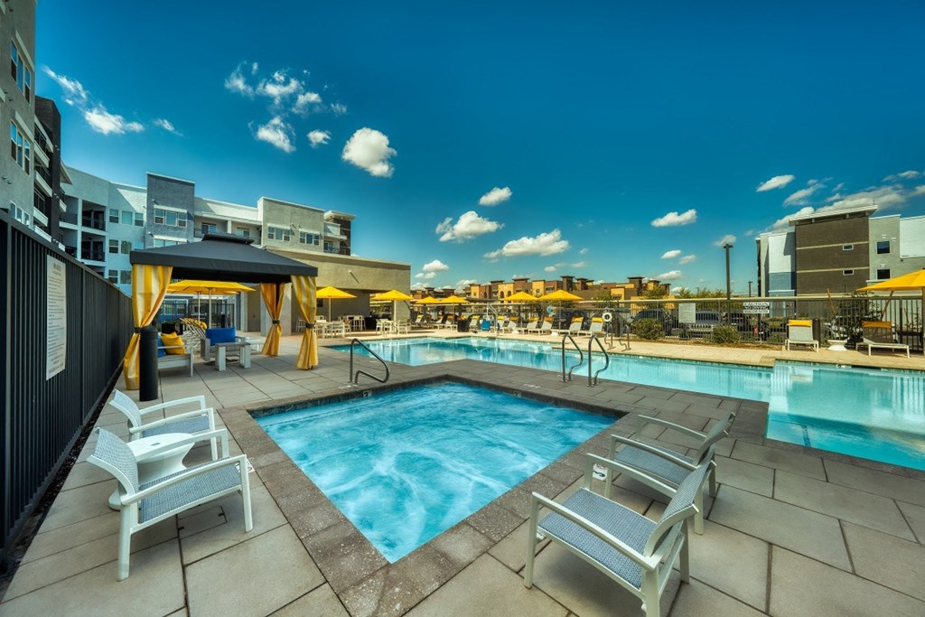 Swimming Pool with Cabanas at Cuvee, Arizona, 85305