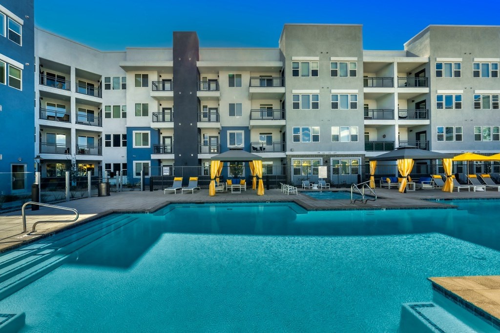 Large Swimming Pool at Cuvee, Glendale, AZ 85305