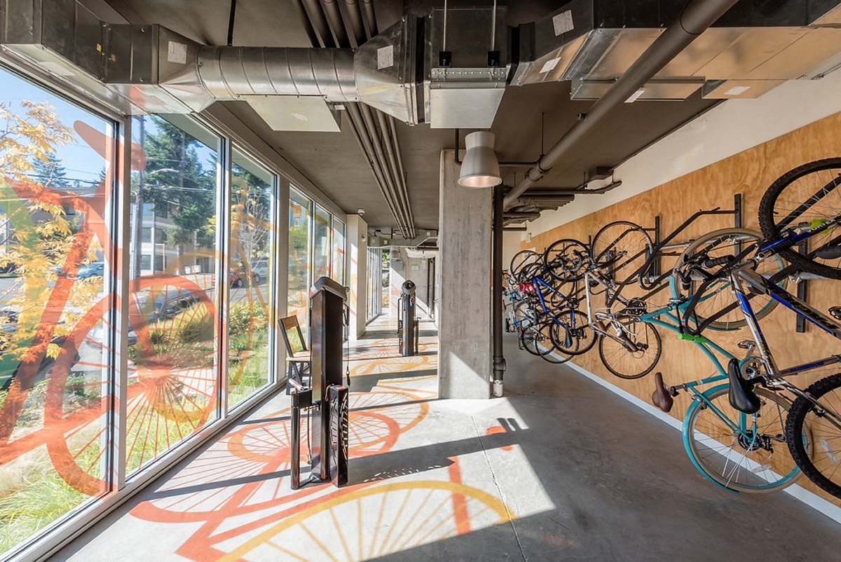 Decibel Bike Storage at Decibel on 12th, Seattle, WA, 98122