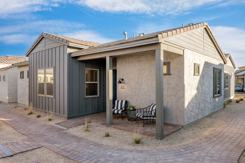 Single story detached apartment homes at Pillar at Fountain Hills, AZ