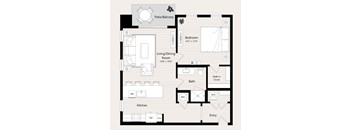 A10 Floor Plan at Huxley Scottsdale, Scottsdale