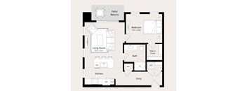 A17 Floor Plan at Huxley Scottsdale, Scottsdale