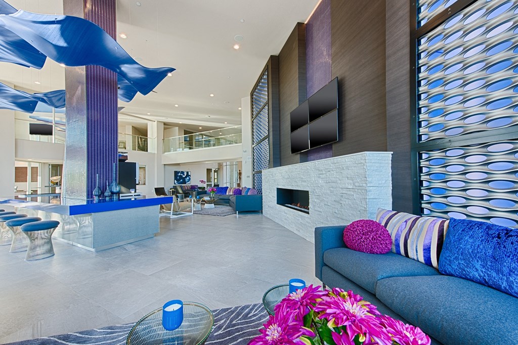 Lobby area at The View at Cascade Apartments, Scottsdale