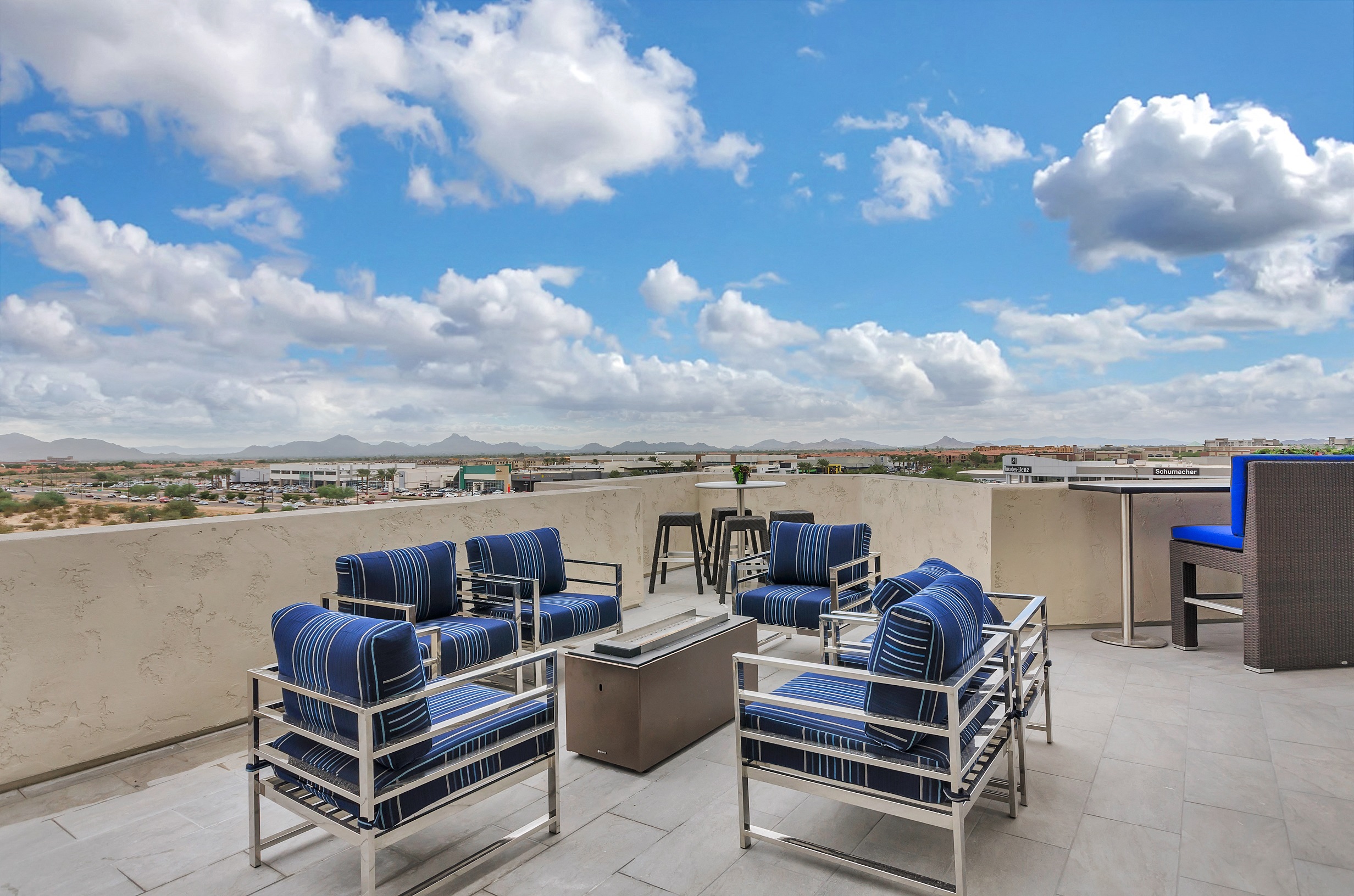 Rooftop deck with 360 views at The View at Cascade Apartments, Arizona, 85255
