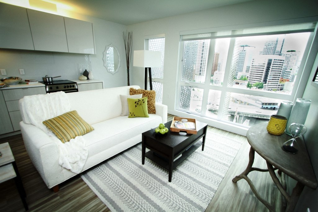 Modern Living Room at Pine Minor, Washington, 98101