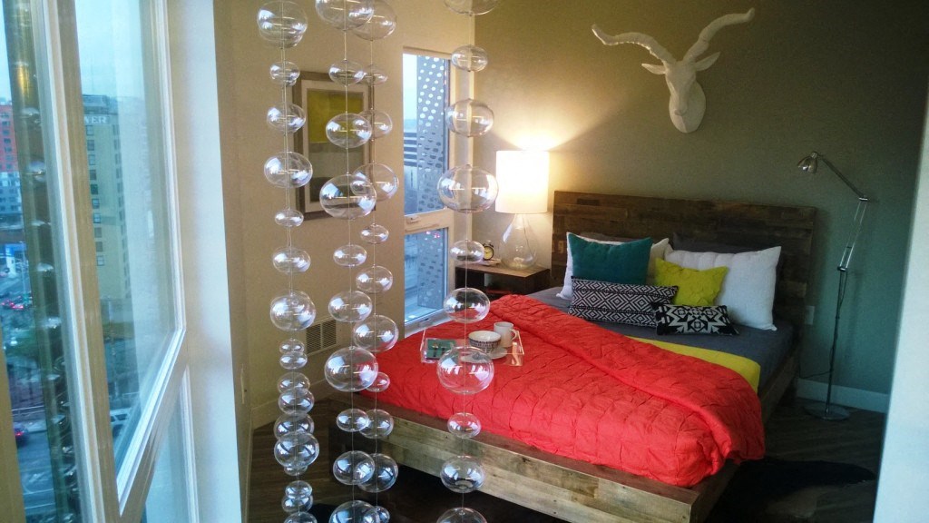 Comfortable Bedroom at Pine Minor, Seattle, WA, 98101