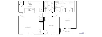 CH-2 Floor Plan at The Hendry, Nevada