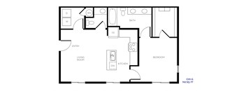 CH1-G Floor Plan at The Hendry, Henderson, NV, 89074