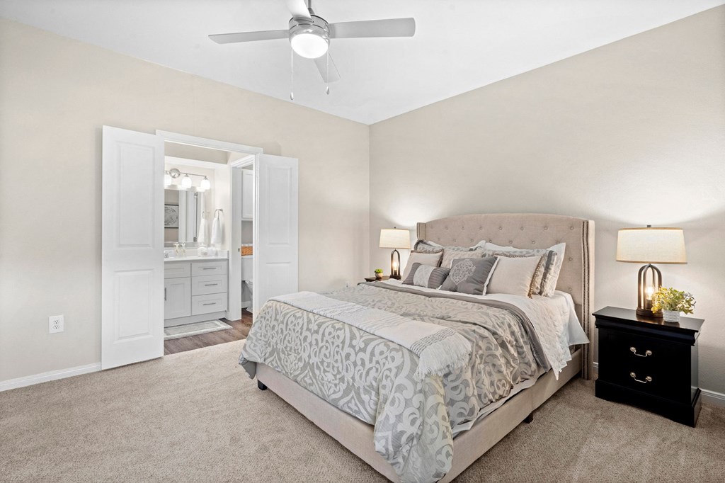 Bedroom, Bed, Closet, Interior Design