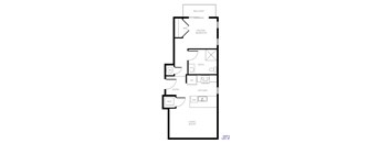 Unit S Floor Plan at The Hendry, Henderson, NV, 89074