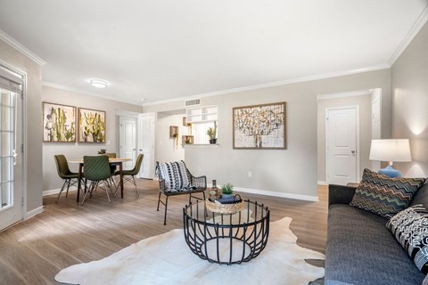 Living Area, Couch, Interior, Interior Design, Kitchen, Dining Room