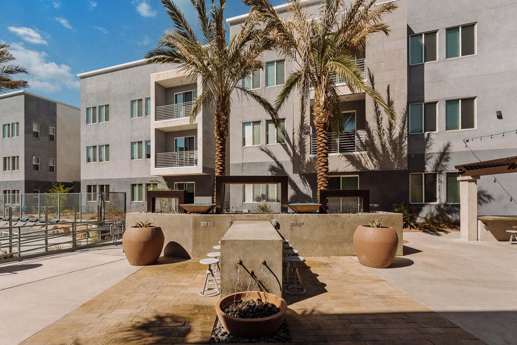 Courtyard Seating at The Hendry, Henderson, NV