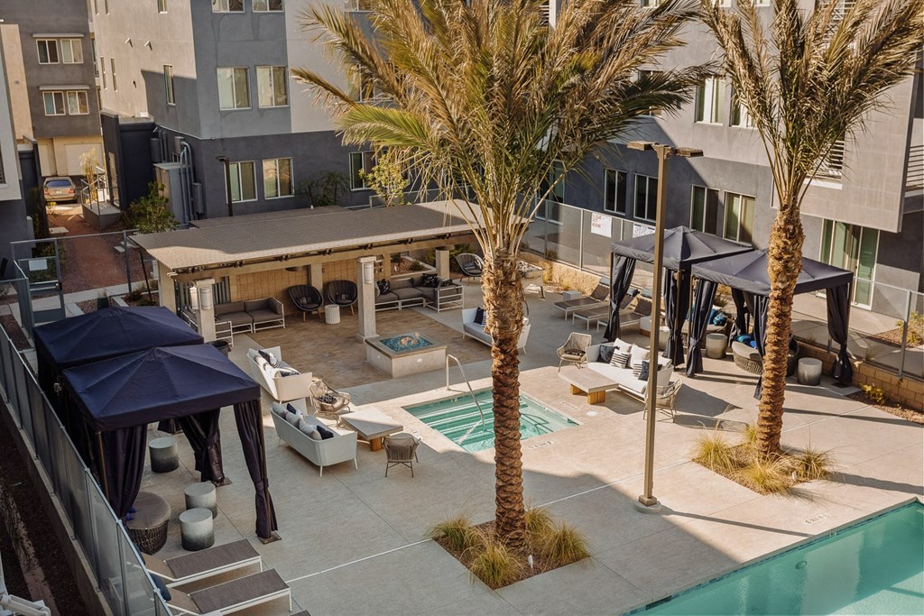 Aerial Pool View at The Hendry, Henderson, NV