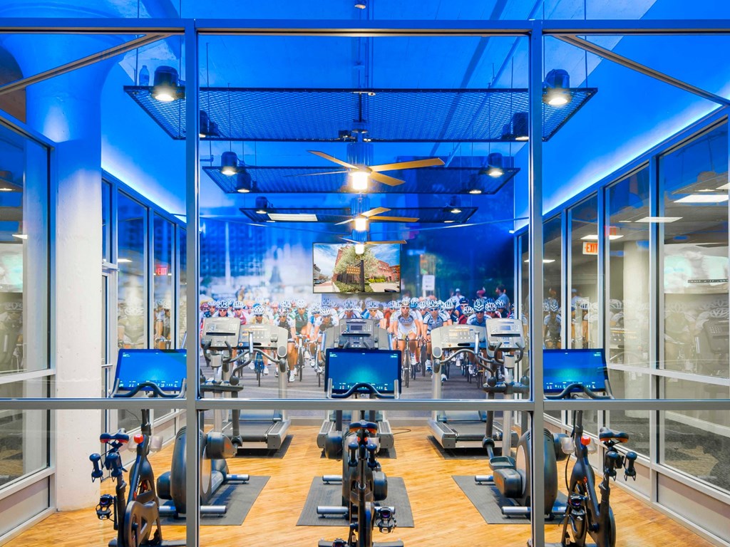 The Peloton Cycle Studio at Kardon Atlantic