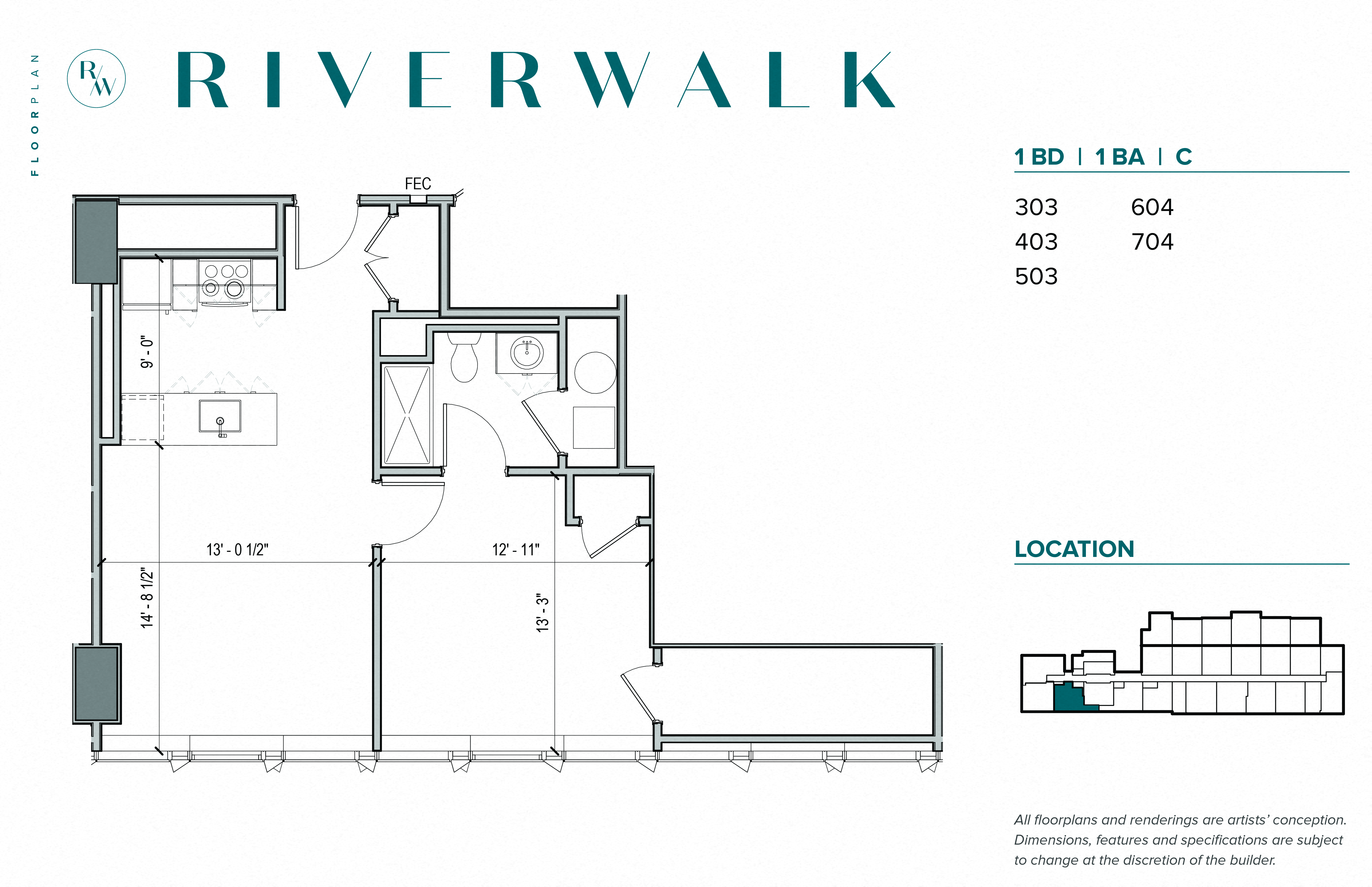 architectural schematic of floorplan