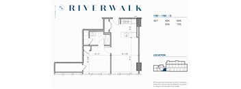 Architectural schematic of floorplan