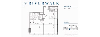 Architectural schematic of floorplan