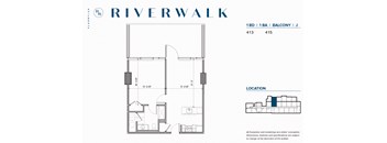 Architectural schematic of floorplan