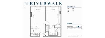 Architectural schematic of floorplan