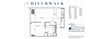 Architectural schematic of floorplan