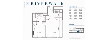 Architectural schematic of floorplan