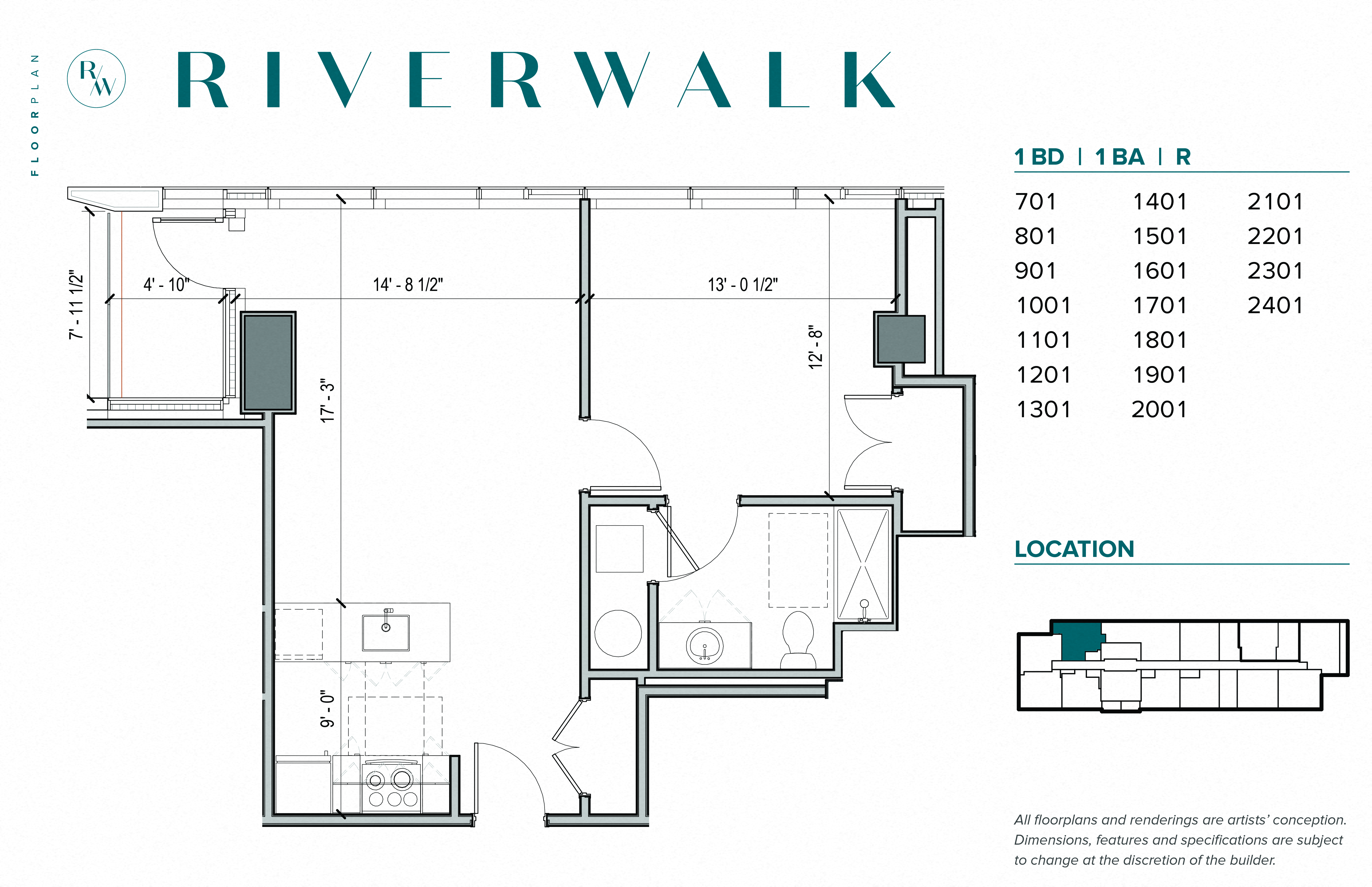 architectural schematic of floorplan
