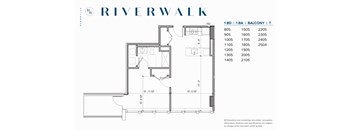 Architectural schematic of floorplan